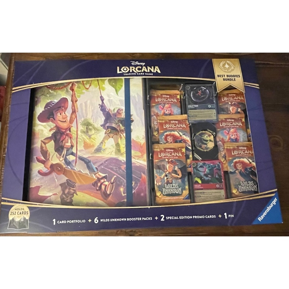 Disney Lorcana Best Buddies Bundle Costco Exclusive Wilds Unknown SEALED NEW